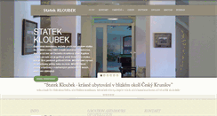 Desktop Screenshot of kloubek.com